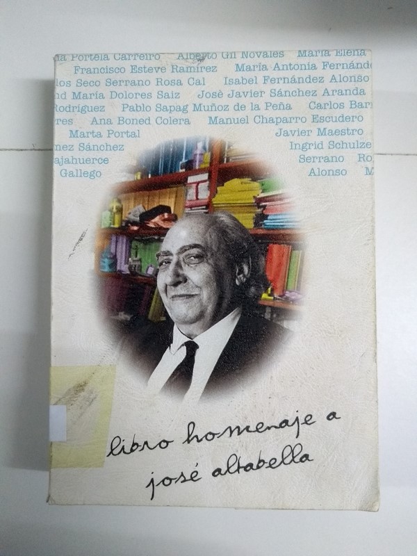 Libro homenaje a José Altabella