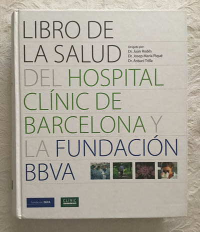 Libro la salud del Hospital Clínic de Barcelona y la fundación BBVA