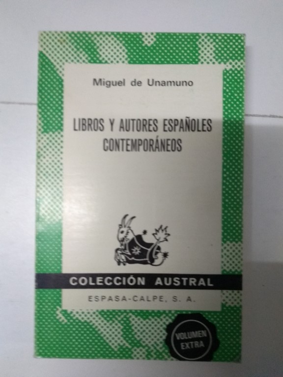 Libros y autores españoles contemporáneos