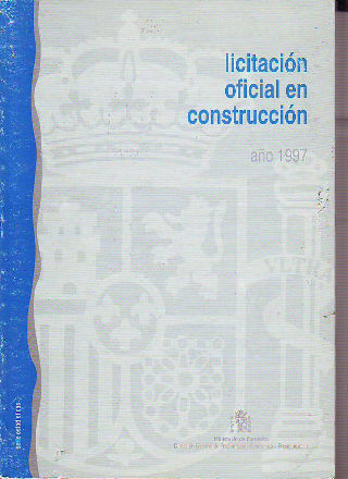 LICITACION OFICIAL EN CONSTRUCCION AÑO 1997.