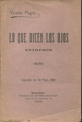 LO QUE DICEN LOS OJOS.