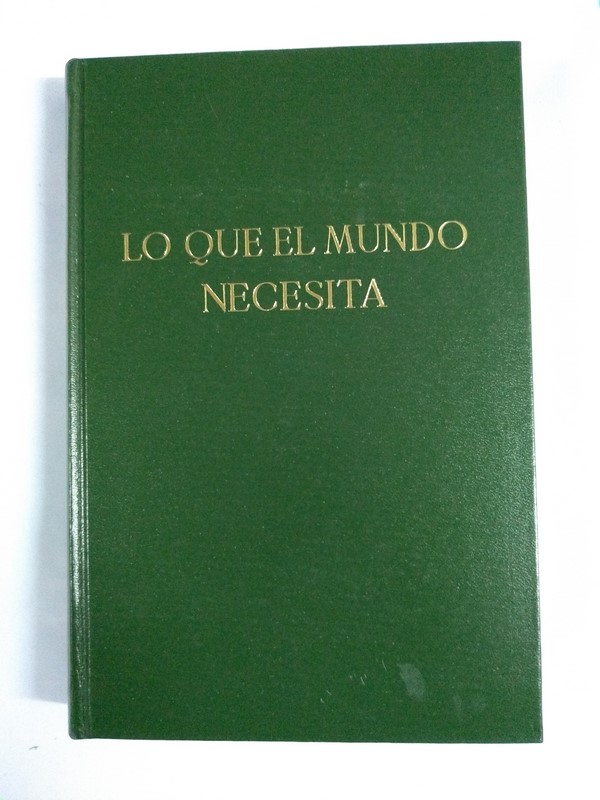 Lo que el mundo no necesita