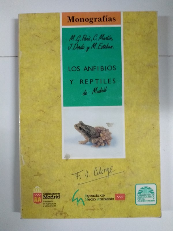 Los anfibios y reptiles de Madrid