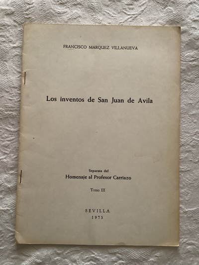 Los inventos de San Juan de Ávila
