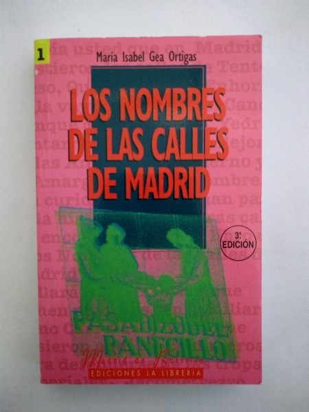 Los nombres de las calles de Madrid