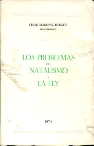LOS PROBLEMAS DEL NATALISMO Y LA LEY.