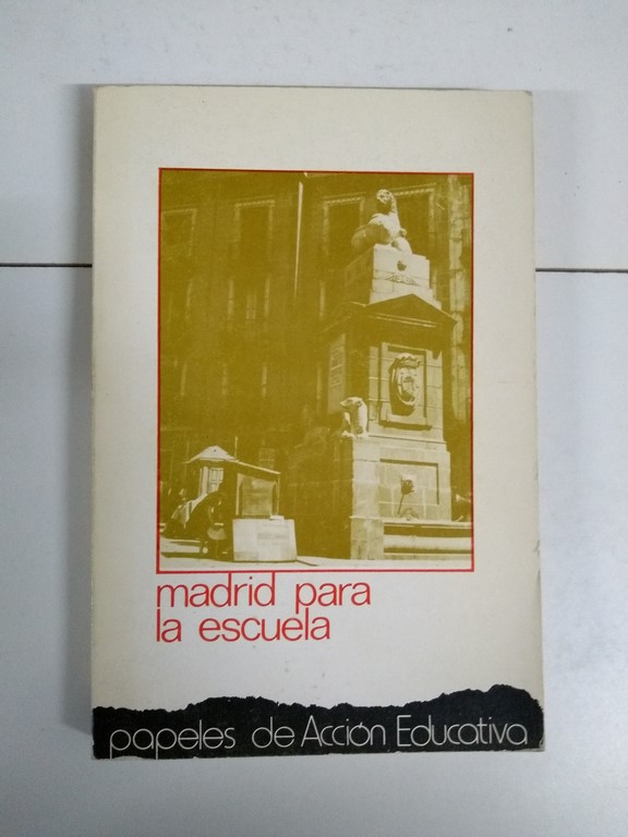 Madrid para la escuela