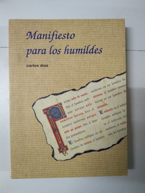 Manifiesto para los humildes