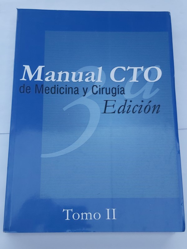 Manual CTO de medicina y cirugía,  II