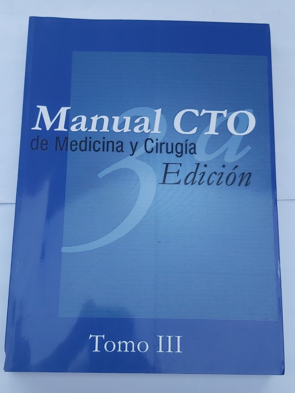 Manual CTO de medicina y cirugía, III