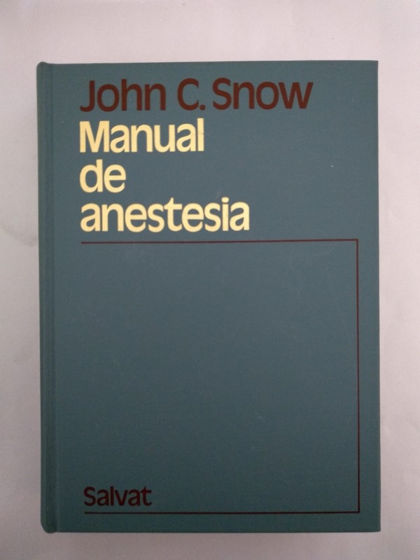 Manual de anestesia