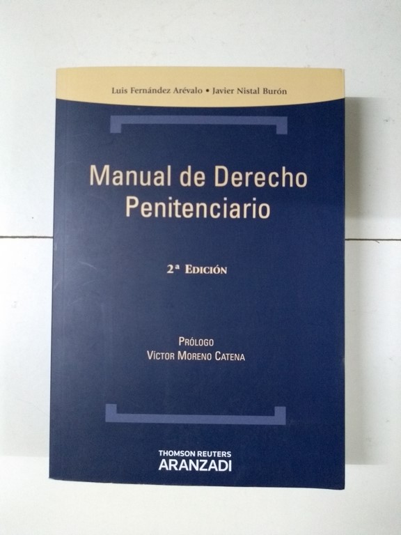 Manual de Derecho Penitenciario