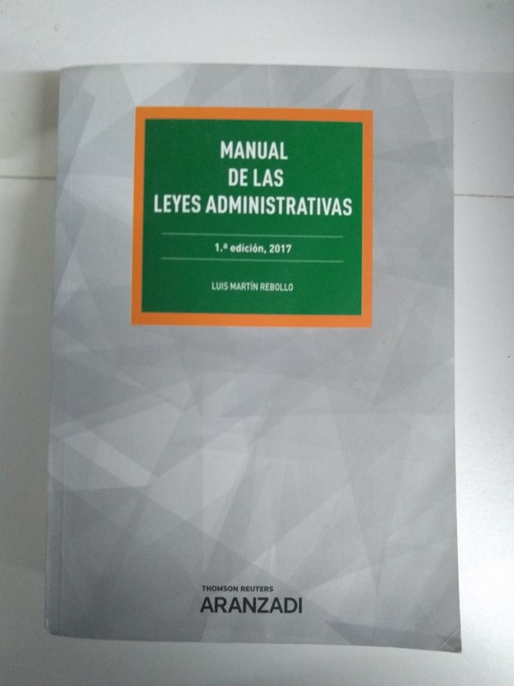 Manual de las Leyes Administrativa