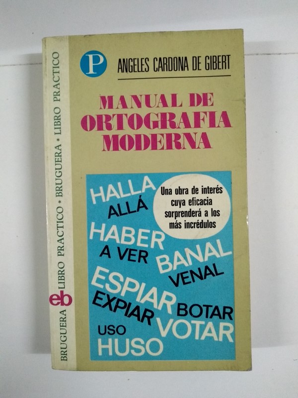 Manual de ortografía moderna