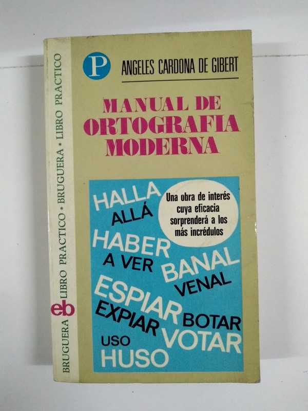 Manual de ortografía moderna