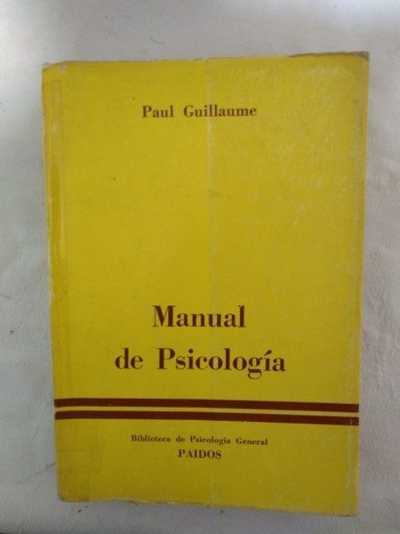 Manual de Psicologia