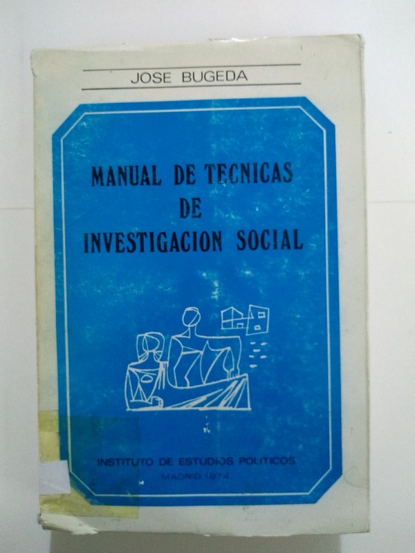 Manual de técnicas de investigación social