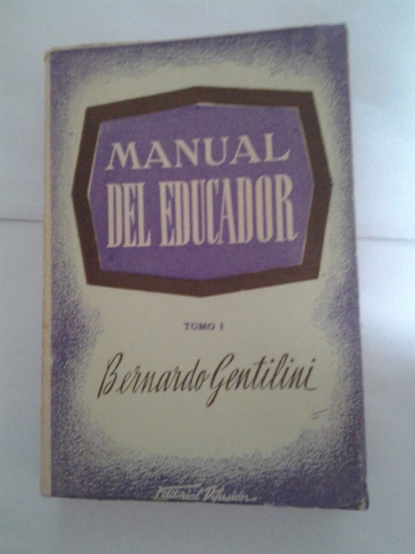 Manual del educador. I