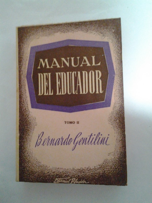 Manual del educador. II