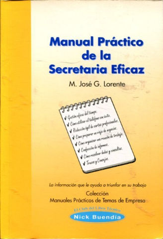 MANUAL PRACTICO DE LA SECRETARIA EFICAZ.