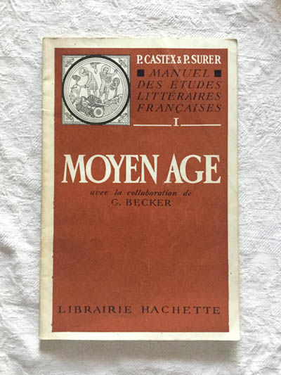Manuel des études littéraires françaises (I)