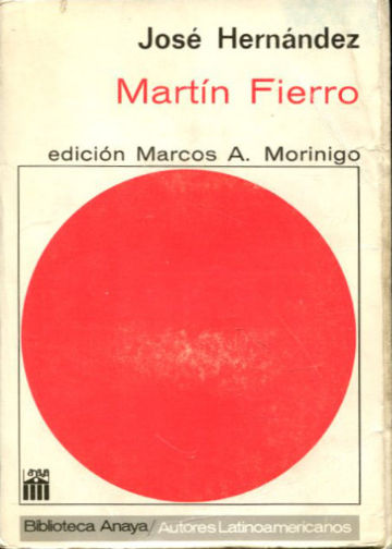 MARTIN FIERRO.