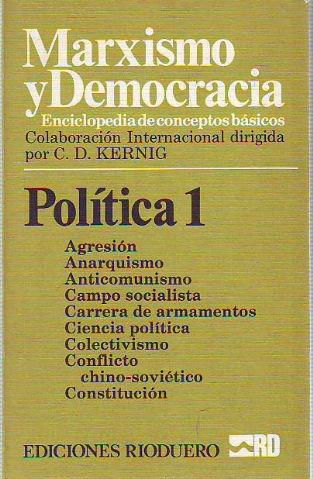 MARXISMO Y DEMOCRACIA. POLITICA 1: AGRESION-CONSTITUCION
