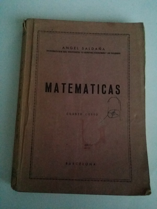 Matematicas. 4º Curso