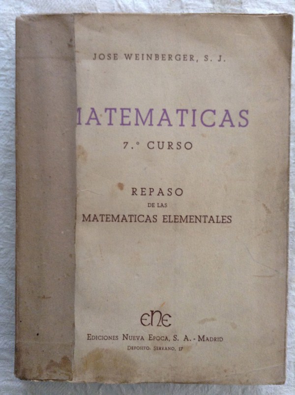 Matemáticas. 7º Curso. Repaso de las matemáticas elementales