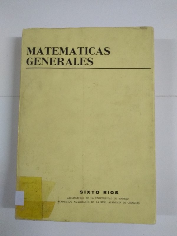 Matemáticas generales
