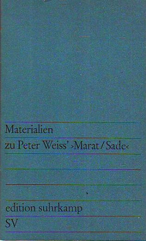 MATERIALEN. MARAT/SADE.