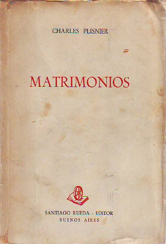MATRIMONIOS.