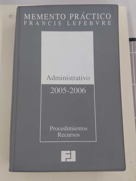 Memento práctico. Administrativo 2005 - 2006