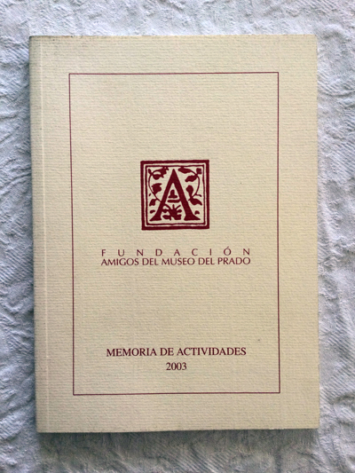 Memoria de actividades 2003