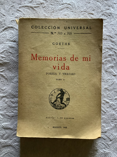 Memorias de mi vida (II)