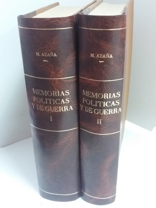 Memorias Políticas y de la Guerra. 2 tomos