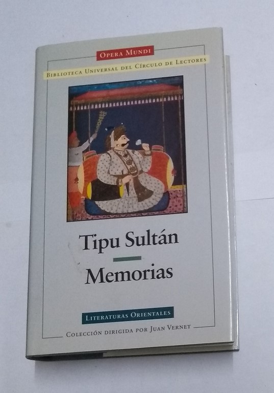 Memorias. Tipu Sultán