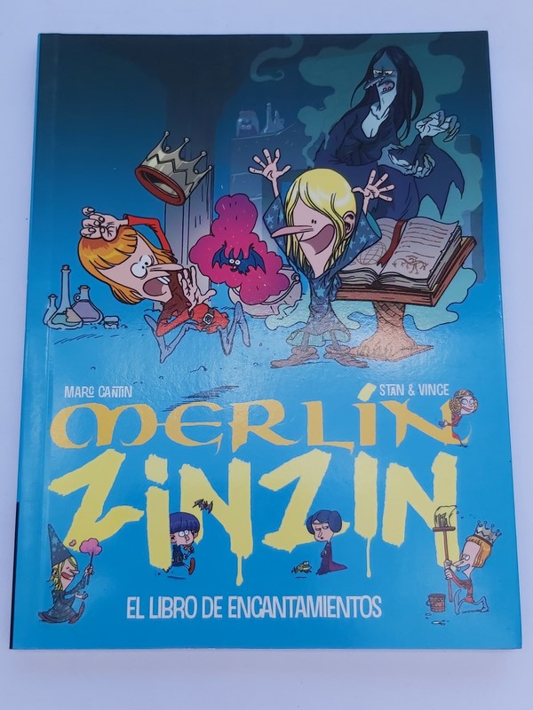 Merlín Zinzin. ¡ el libro de encantamientos!