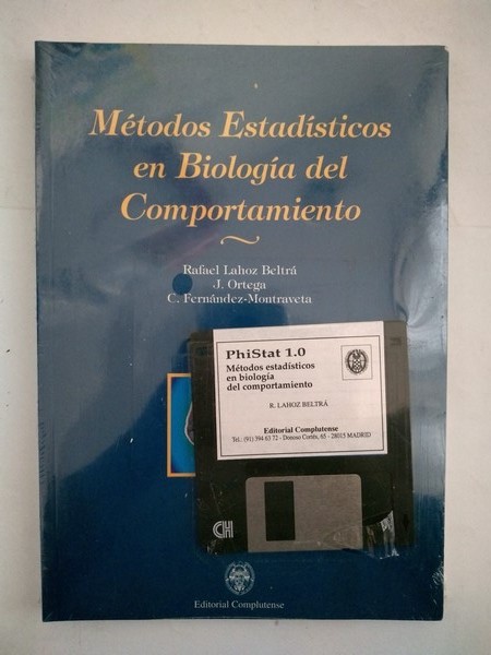 Metodos Estadisticos en Biologia del Comportamiento