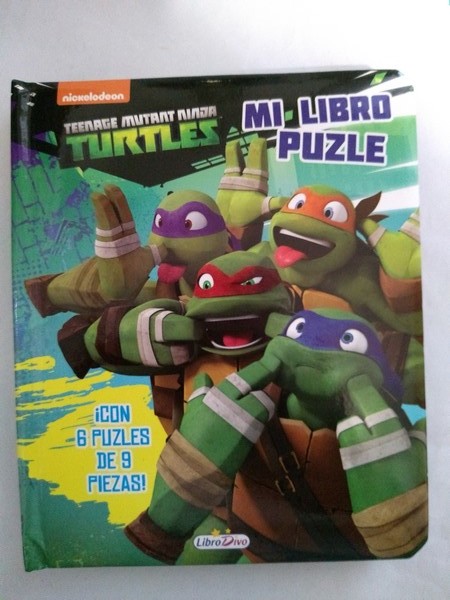 Mi libro puzle. Turtles