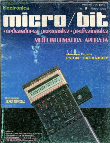 MICRO/BIT. ORDENADORES PERSONALES-PROFESIONALES-MICROINFORMATICA. Nº 9, MAYO 1985.