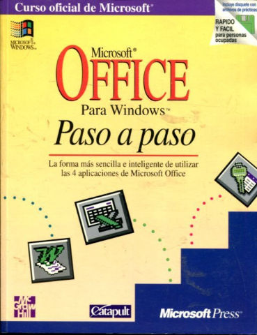 MICROSOFT OFFICE PARA WINDOWS PASO A PASO.