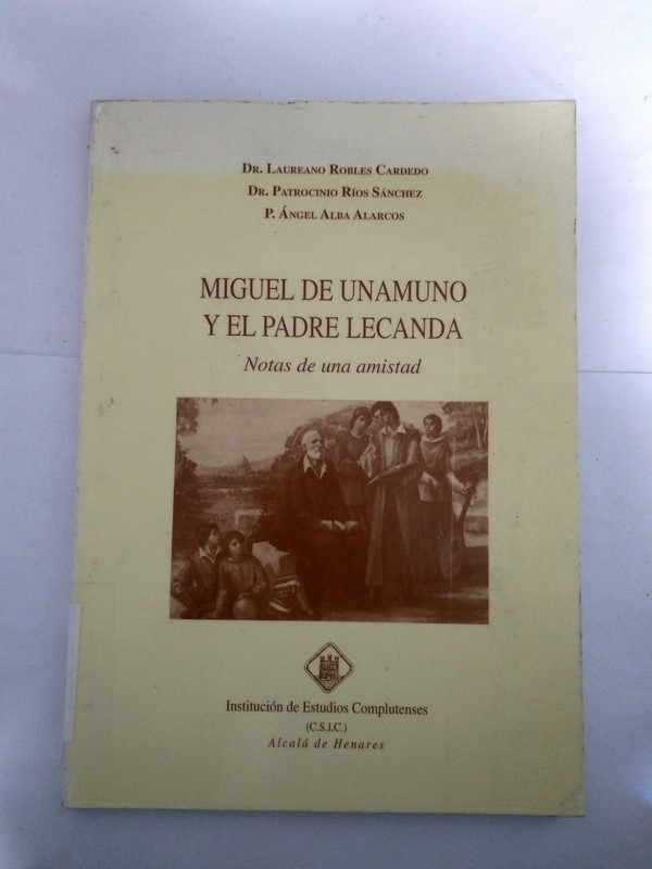 Miguel de Unamuno y el padre lecanda