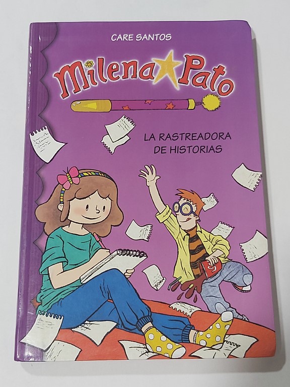 Milena pato La rastreadora de historias