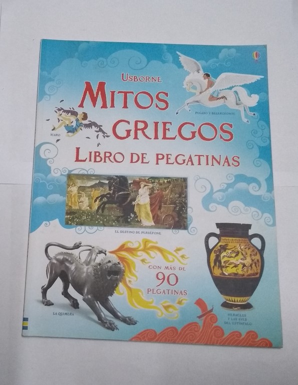 Mitos griegos. Libro de pegatinas
