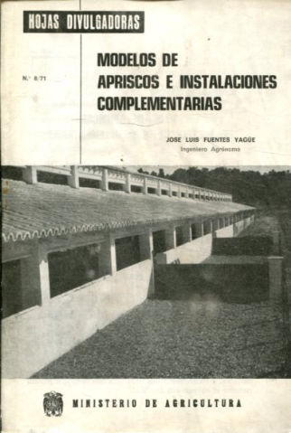 MODELOS DE APRISCOS E INSTALACIONES COMPLEMENTARIAS.