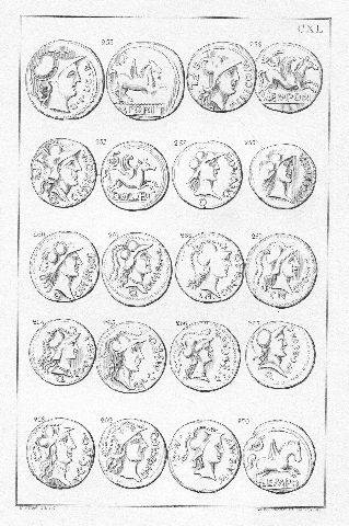 MONEDAS DE LA ESPAÑA ULTERIOR. LAMINA CXL: EMPORIAE.