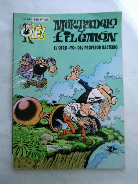Mortadelo y filemon. El otro <<yo>> del profesor bacterio