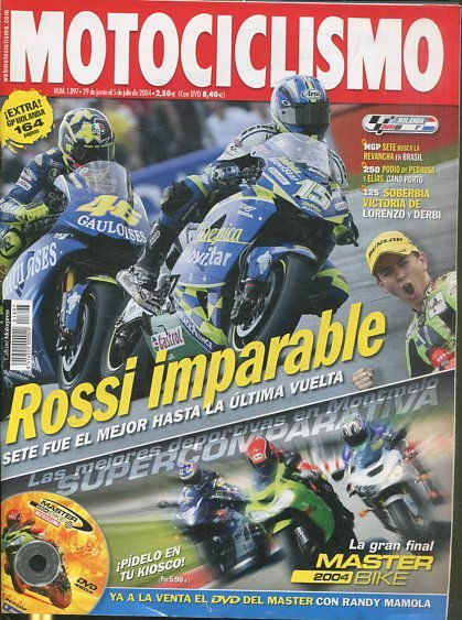 MOTOCICLISMO NUM. 1897 29 DE JUNIO AL 5 DE JULIO DE 2004.