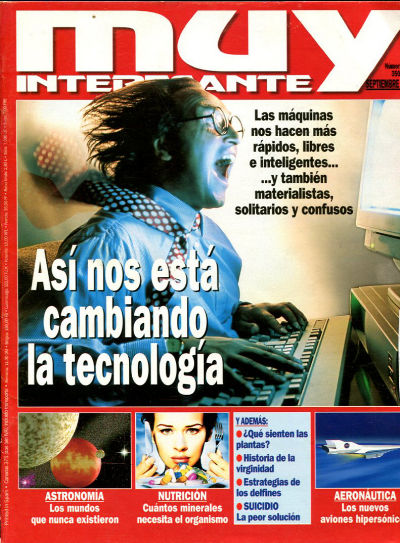 MUY INTERESANTE. NUM. 208. ASI NOS ESTA CAMBIANDO LA TECNOLOGIA.